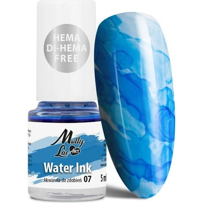 MollyLac ART Water Ink Akvarelová farba na zdobenie č. 7, 5ml
