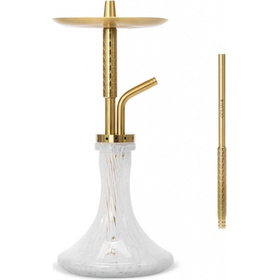 Ocean Hookah CANE “S” 45cm Gold White Blizzard