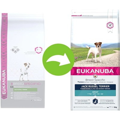 Eukanuba Jack Russell Terrier 3 x 2 kg