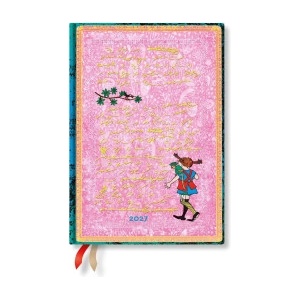 Paperblanks 2027 Astrid Lindgren, Pippi Longstocking MIDI Hardcover 12-Month Daily Planner, 416pg, 80gsm by Paperblanks (Embellished Manuscripts Collection)
