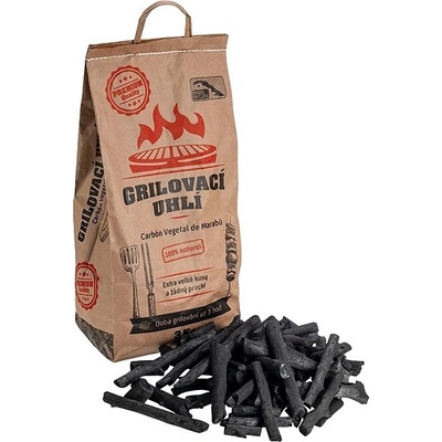 Carbón Vegetal de Marabú grilovacie uhlie 3 kg