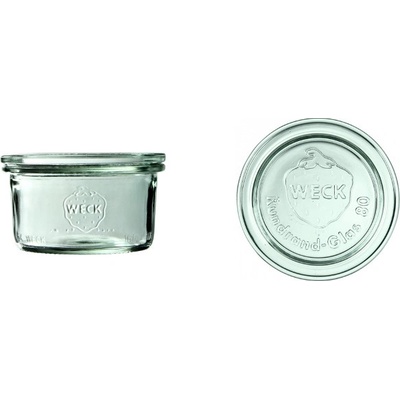 WECK Sturz s víčkem 12 x 165 ml