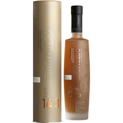 Bruichladdich Octomore 14,3 61,4% 0,7 l (tuba)