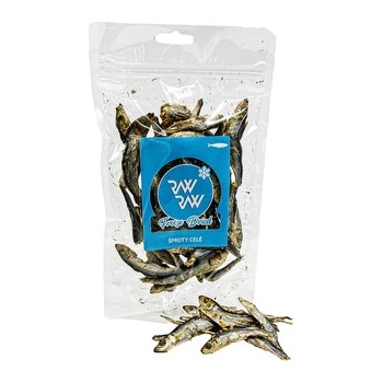 Raw Raw Freeze Dried žvýkací pamlsky Šproty celé 50 g