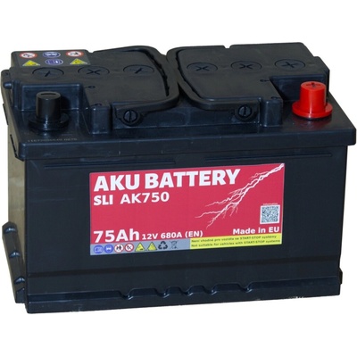 AKU SLI 12V 75Ah 680A AK750