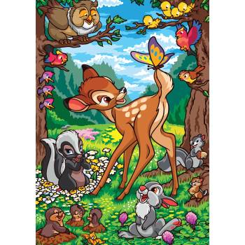 Hachette - Puzzle Grands Classiques Disney : Bambi - 500 piese