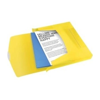 Esselte Briefcase with eraser esselte vivida 40 mm, yellow