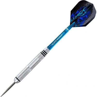 Sada steel šípok Harrows Blaze 23g, Inox