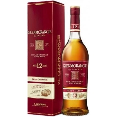 Malt Glenmorangie Lasanta 43% 0,7 l (Karton)