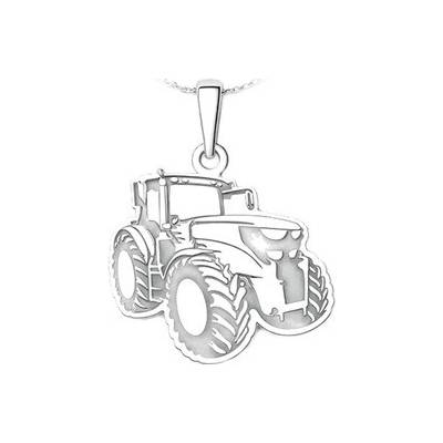 Auronitens Stříbrný přívěsek traktor PA1313