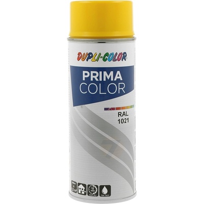 Dupli Color Prima farba v spreji 400 ml RAL 1021 lesklá horčicovo žltá