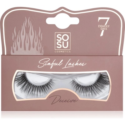SOSU Cosmetics 7 Deadly Sins Lashes изкуствени мигли Deceive