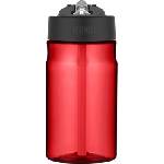 Thermos Спортна бутилка със сламка, 350 мл, червена (320142)