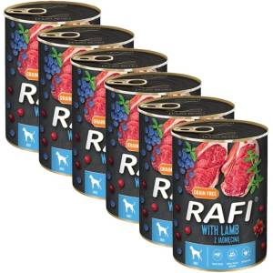 RAFI Рафі Възрастен GF Пате с Агнешко 6 x 400 г