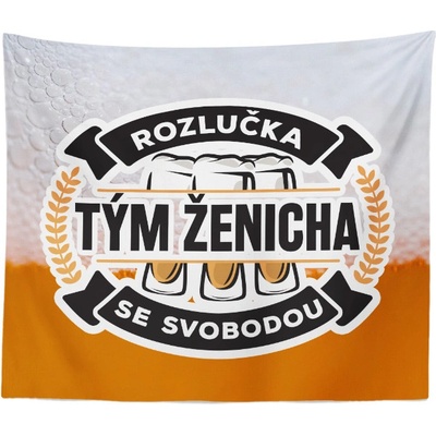 Sablio Deka Rozlučka se svobodou tým ženicha 150x120