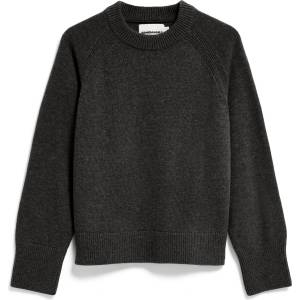 ARMEDANGELS Дамски пуловер ARMEDANGELS Women's Wool Knit Sweater Jumper - Steel Melange (117-4050-0413)