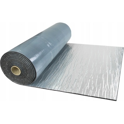 Samolepící izolační pěna vodotěsná guma s hliníkem 6mm 25x100cm ISOLMAT M06SH