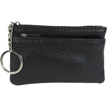 Черно портмоне - ключодържател