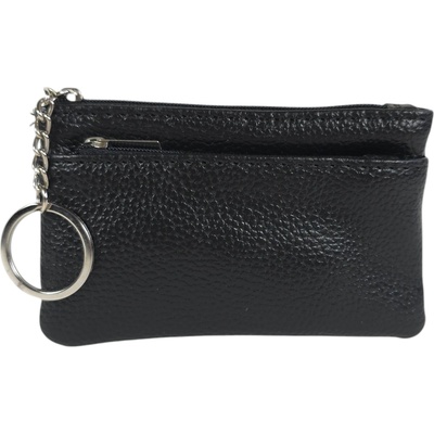 Черно портмоне - ключодържател