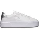 Calvin Klein Flatform lace up lth met 36