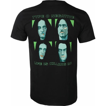 Plastic head мъжка тениска type o negative - life is killing me - ЧЕРЕН - plastic head - phd11700
