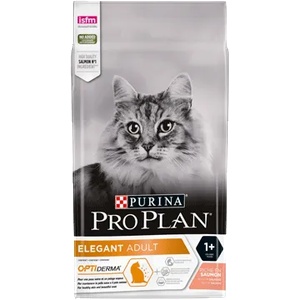 Purina Pro Plan Elegant Sаlmon със сьомга, за красива козина /3 разфасовки