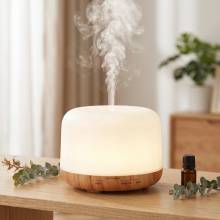 Retoo Aroma difuzér Ultrazvukový zvlhčovač RGB s diaľkovým ovládaním 300 ml