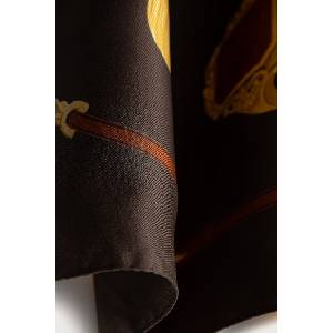 Drôle de Monsieur шалче мъжко от коприна Rings (M.BA038.SE049)