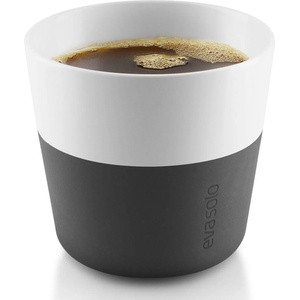 Eva Solo термочаша за кафе Lungo 230 ml 2 kusy карбоново черен Eva Trio (ES501002)