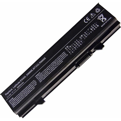 Hosowell WU843 батерия за лаптоп Dell, 9 клетки, 10.8V, 6600mAh (D-BB-0039)