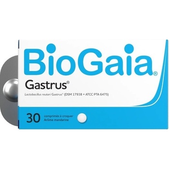 BioGaia Пробиотични таблетки за дъвчене, BioGaia Gastrus Probiotics, 30chew. tabs