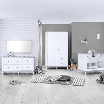 Carmen Скрин за дрехи с шест чекмеджета aden (3575810)