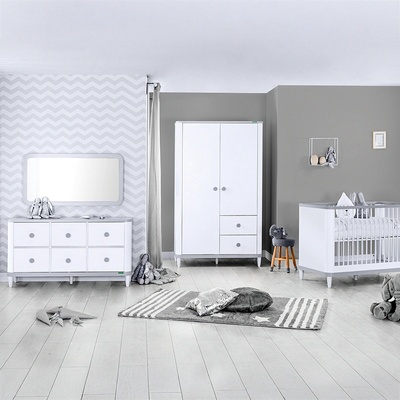 Carmen Скрин за дрехи с шест чекмеджета aden (3575810)