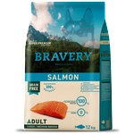 Bravery salmon adult dog medium & large, натурална, хипоалергенна храна, БЕЗ ЗЪРНО за пораснали кучета от средни и едри породи над 1 година, със сьомга, Испания - 4 кг