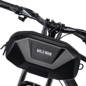 Wildman Чанта за велосипедна рамка wildman x9 3.5l с държач, черна (gt001161)