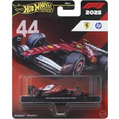 Mattel Hot Wheels F1 autíčko - Lewis Hamilton - Ferrari