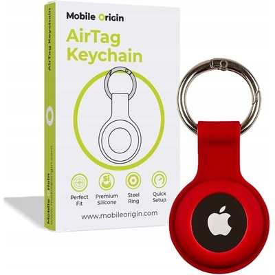 Mobile Origin Airtag KeyChain red FRL-ATKC-RED