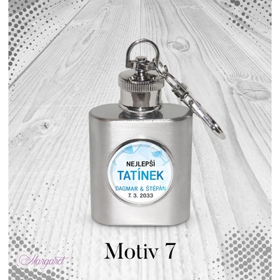 Mini placatka Nejlepší tatínek | Motiv 7