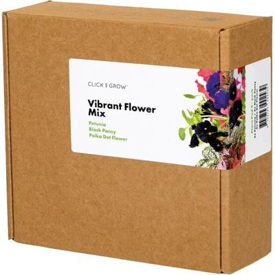 Click & Grow Семена Click and Grow - Vibrant Flower Mix, 9 пълнителя (PPMVFX9)