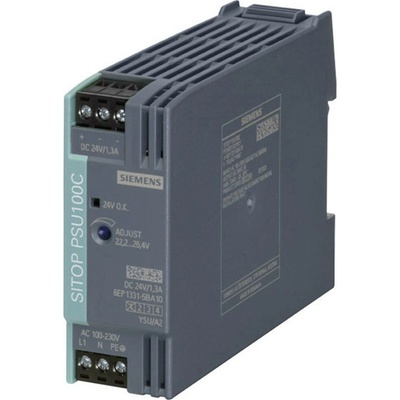 Siemens 6EP13315BA10 síťový zdroj na DIN lištu 24 V/DC 1.3 A 30 W Počet výstupů:1 x Obsah 1 ks