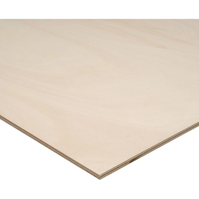 Překližka, topol, 1200 × 600 × 8 mm, AB/BB 03104/0080