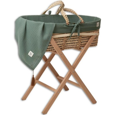 FUNNABABY Kompletný Mojžišov kôš s výbavou Ivy Green
