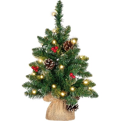 Nexos 65868 Vianočný stromček s osvetlením - 45 cm, 20 LED