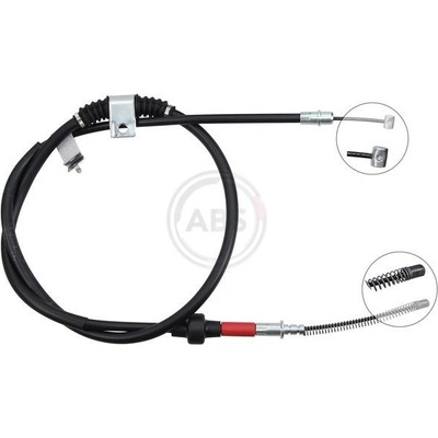 Ťažné lanko, parkovacia brzda A.B.S. K12089 K12089