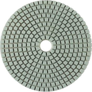 ROTOR Диамантен диск с велкро за полиране на гранит и мрамор ROTOR 125 mm (15985)