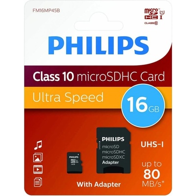 Philips MicroSDHC 16 GB M16MP45B