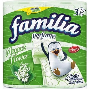 FAMILIA Фамилия тоалетна хартия 4бр зелена