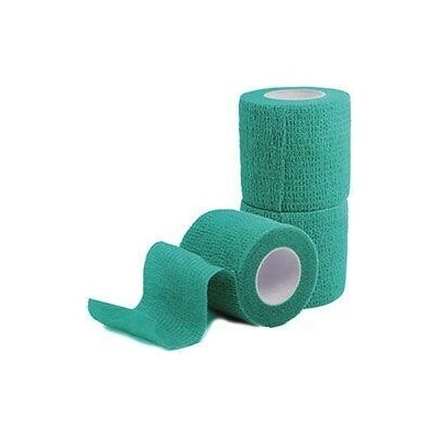 Kruuse Obväz Flex Cohesive 10cm x 4,5m zelený 1ks