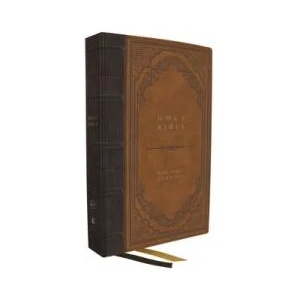 KJV Bible, Giant Print Thinline Bible, Vintage Series, Leathersoft, Brown, Red Letter, Comfort Print: King James Version (ISBN: 9781400332199)