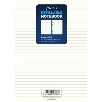 FILOFAX Пълнител за тефтер, A5, на редове, 32 листа (152008)